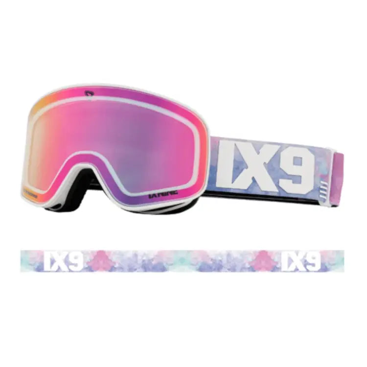 Goggles / Snow: Ixnine Ix3-04 Photocromic Snow Goggle-pink Tulle [korean Brand] - IXNINE / Sky Coral / ON / 2025, Accessories, Eyewear,