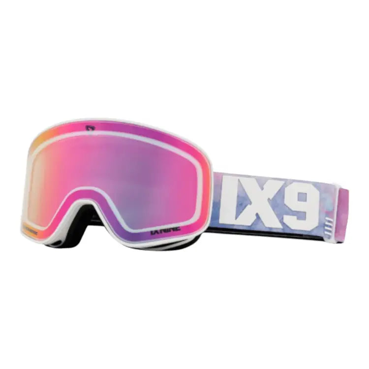 Goggles / Snow: Ixnine Ix3-04 Photocromic Snow Goggle-pink Tulle [korean Brand] - IXNINE / Sky Coral / ON / 2025, Accessories, Eyewear,