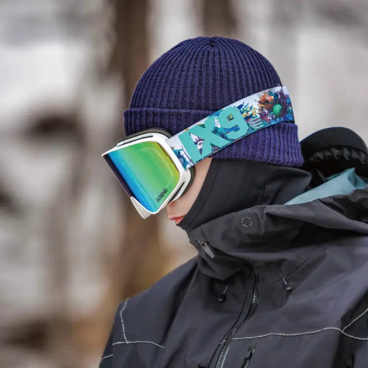 Goggles / Snow: Ixnine Ix3-06 Photochromic Snow Goggle-green [korean Brand] - IXNINE / Green / ON / 2025, Accessories, Eyewear, Goggles,