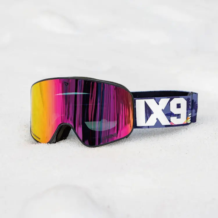 Goggles / Snow: Ixnine Ix3-07 Photochromic Snow Goggle-rouge [korean Brand] - IXNINE / Rouge / ON / 2025, Accessories, Eyewear, Goggles