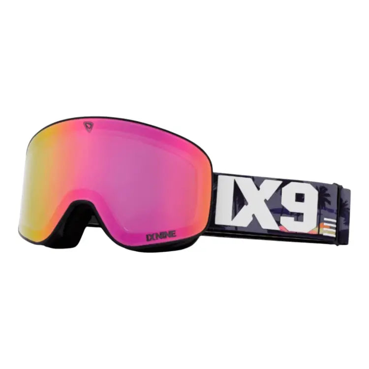 Goggles / Snow: Ixnine Ix3-07 Photochromic Snow Goggle-rouge [korean Brand] - IXNINE / Rouge / ON / 2025, Accessories, Eyewear, Goggles,