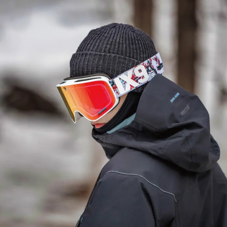 Goggles / Snow: Ixnine Ix3-08 Photochromic Snow Goggle-apricot [korean Brand] - IXNINE / Apricot / ON / 2025, Accessories, Apricot,