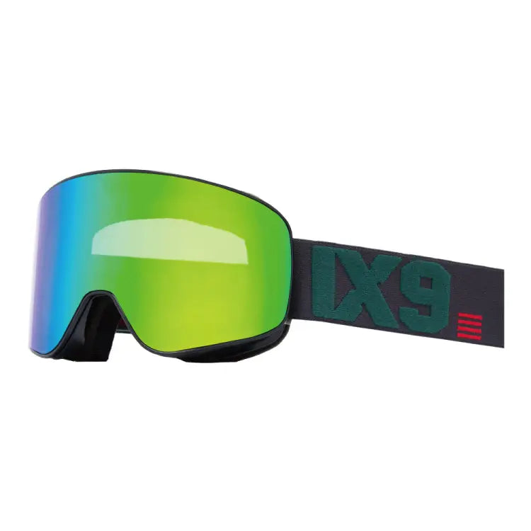 Goggles / Snow: Ixnine Ix3-14 Snow Goggle-green [korean Brand] - IXNINE / Green / ON / 2025, Accessories, Eyewear, Goggles, Goggles / Snow
