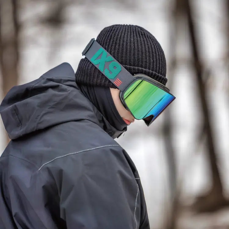 Goggles / Snow: Ixnine Ix3-14 Snow Goggle-green [korean Brand] - IXNINE / Green / ON / 2025, Accessories, Eyewear, Goggles, Goggles / Snow