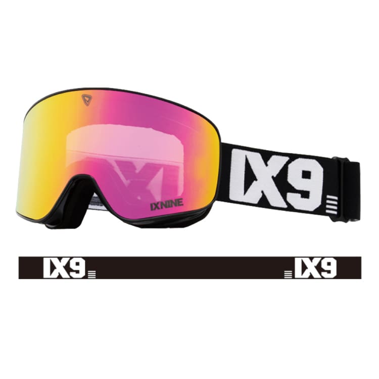 Goggles / Snow: Ixnine IX3-14 Snow Goggles-PINK [Korean Brand] - IXNINE / Pink / ON / 2024, Accessories, Eyewear, Goggles, Goggles / Snow