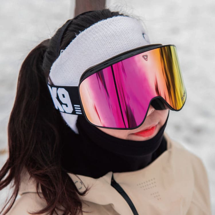 Goggles / Snow: Ixnine IX3-14 Snow Goggles-PINK [Korean Brand] - IXNINE / Pink / ON / 2024, Accessories, Eyewear, Goggles, Goggles / Snow