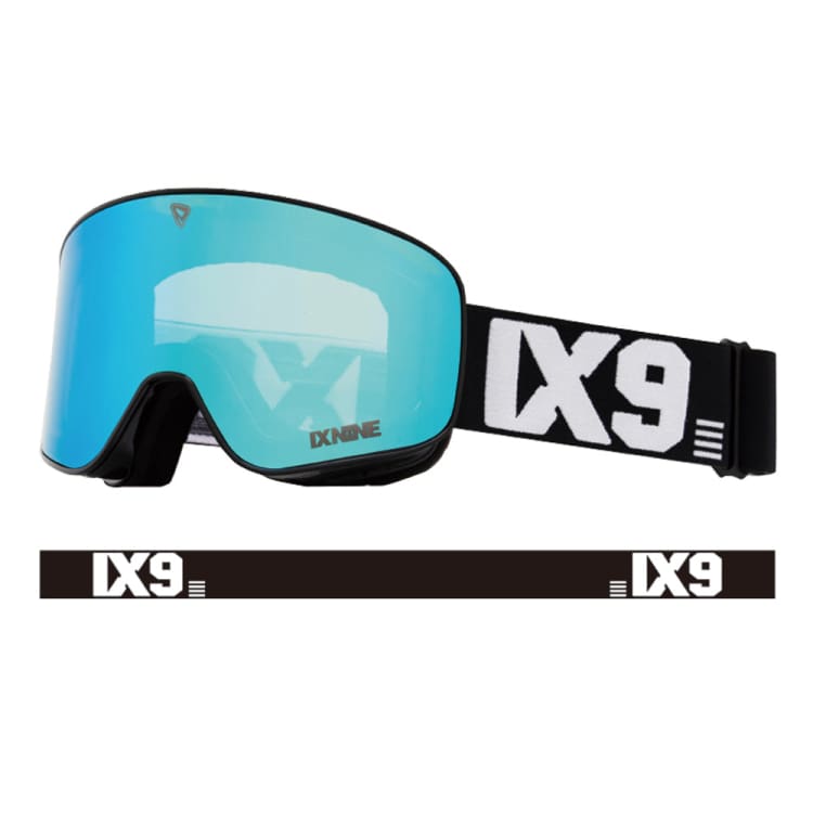 Goggles / Snow: Ixnine IX3-15 Snow Goggles-ICE BLUE [Korean Brand] - IXNINE / Ice Blue / ON / 2024, Accessories, Eyewear, Goggles, Goggles