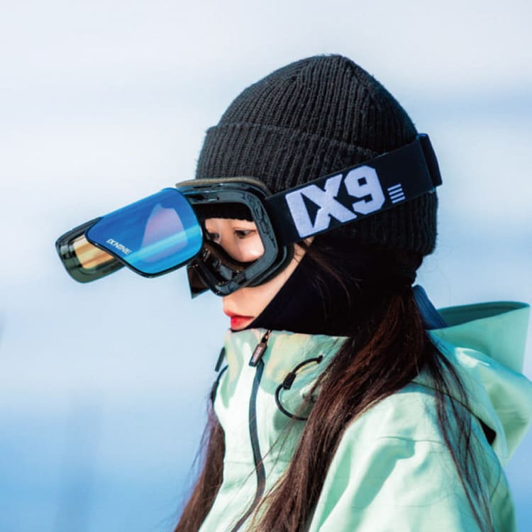 Goggles / Snow: Ixnine IX3-15 Snow Goggles-ICE BLUE [Korean Brand] - IXNINE / Ice Blue / ON / 2024, Accessories, Eyewear, Goggles, Goggles