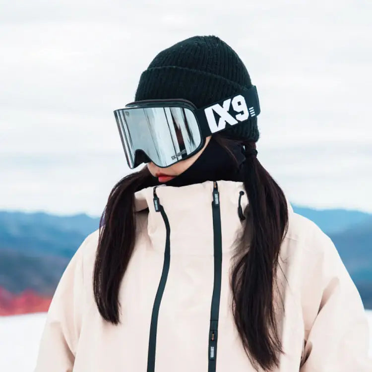 Goggles / Snow: Ixnine IX3-16 Snow Goggles-BLACK [Korean Brand] - IXNINE / Black / ON / 2024, Accessories, Black, Eyewear, Goggles
