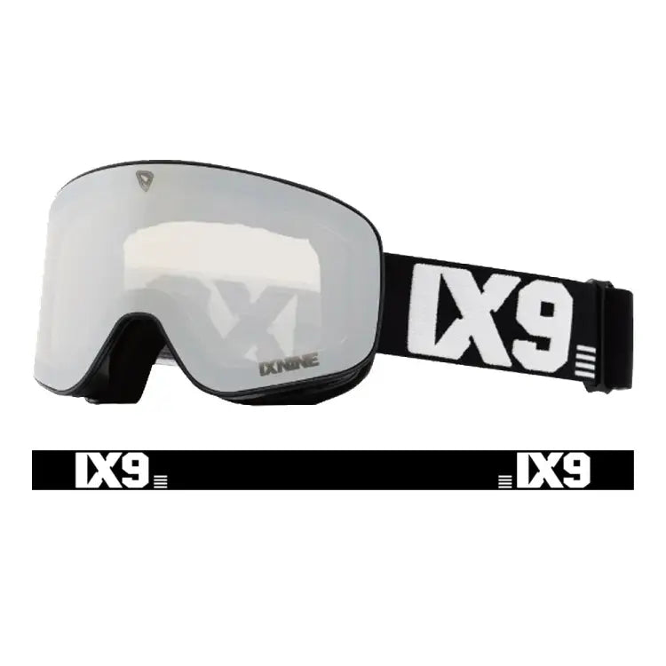 Goggles / Snow: Ixnine IX3-16 Snow Goggles-BLACK [Korean Brand] - IXNINE / Black / ON / 2024, Accessories, Black, Eyewear, Goggles