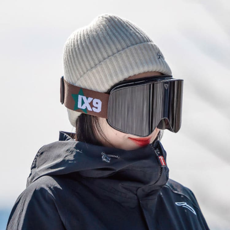 Goggles / Snow: Ixnine IX3-17 Snow Goggles-STARBRUCKS [Korean Brand] - IXNINE / Starbucks / ON / 2024, Accessories, Eyewear, Goggles,