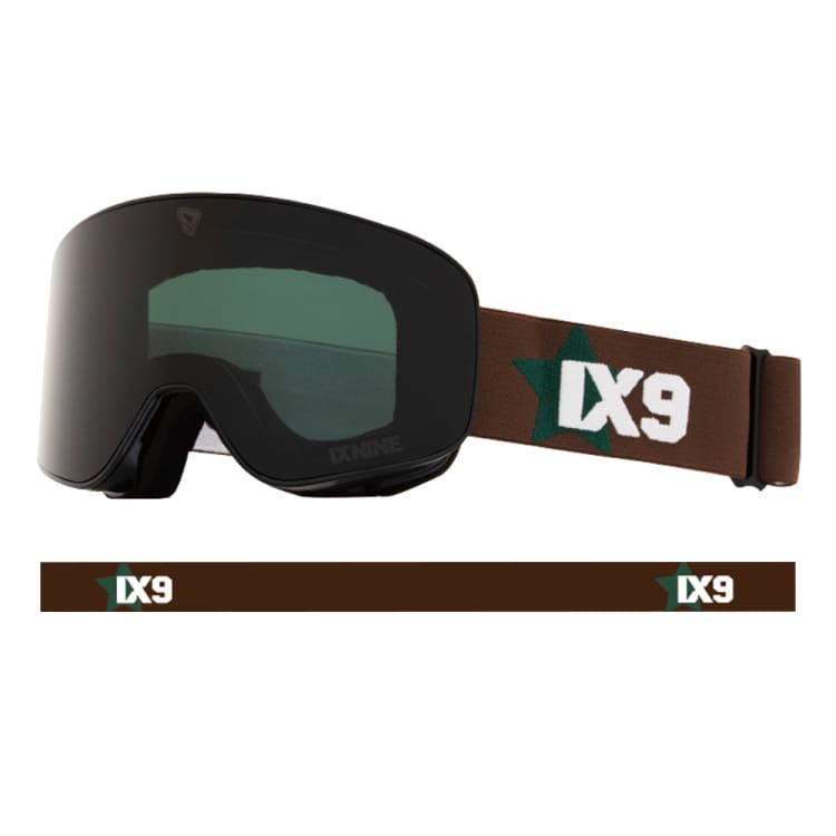 Goggles / Snow: Ixnine IX3-17 Snow Goggles-STARBRUCKS [Korean Brand] - IXNINE / Starbucks / ON / 2024, Accessories, Eyewear, Goggles,