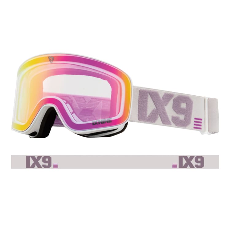 Goggles / Snow: Ixnine IX3-19 Snow Goggles-FONDANT PINK [Korean Brand] - IXNINE / Fondant Pink / ON / 2024, Accessories, Eyewear, Fondant