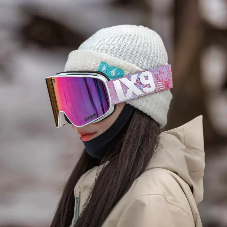 Goggles / Snow: Ixnine Ix3-20 Snow Goggle-cherry [korean Brand] - IXNINE / Cherry / ON / 2025, Accessories, Cherry, Eyewear, Goggles