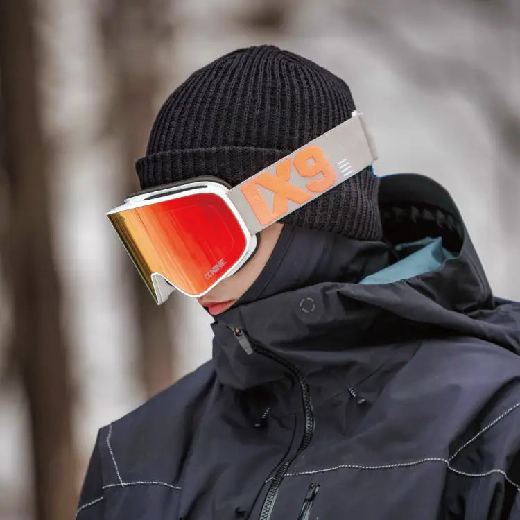 Goggles / Snow: Ixnine Ix3-22 Snow Goggle-marigold [korean Brand] - IXNINE / Margold / ON / 2025, Accessories, Eyewear, Goggles, Goggles