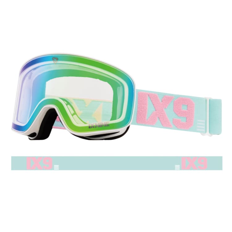 Goggles / Snow: Ixnine IX3-22 Snow Goggles-AQUATIC AWE [Korean Brand] - IXNINE / Aquatic Awe / ON / 2024, Accessories, Aquatic Awe,