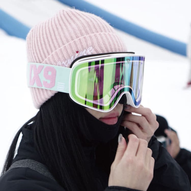 Goggles / Snow: Ixnine IX3-22 Snow Goggles-AQUATIC AWE [Korean Brand] - IXNINE / Aquatic Awe / ON / 2024, Accessories, Aquatic Awe,