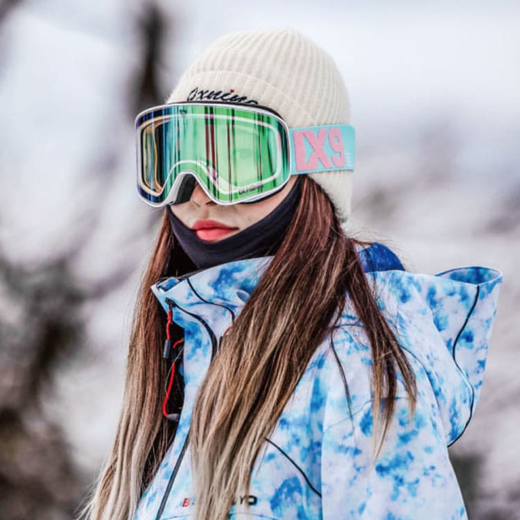 Goggles / Snow: Ixnine IX3-22 Snow Goggles-AQUATIC AWE [Korean Brand] - IXNINE / Aquatic Awe / ON / 2024, Accessories, Aquatic Awe,