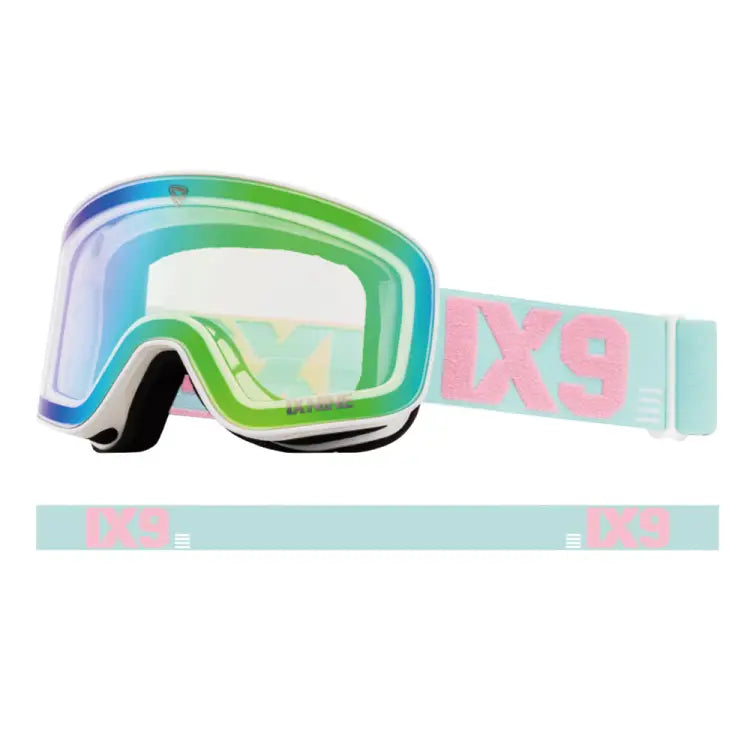 Goggles / Snow: Ixnine IX3-22 Snow Goggles-AQUATIC AWE [Korean Brand] - IXNINE / Aquatic Awe / ON / 2024, Accessories, Aquatic Awe,