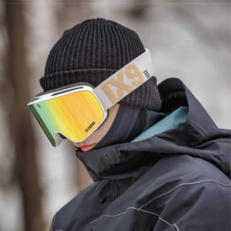 Goggles / Snow: Ixnine Ix3-24 Snow Goggle-citron [korean Brand] - IXNINE / Citron / ON / 2025, Accessories, Citron, Eyewear, Goggles