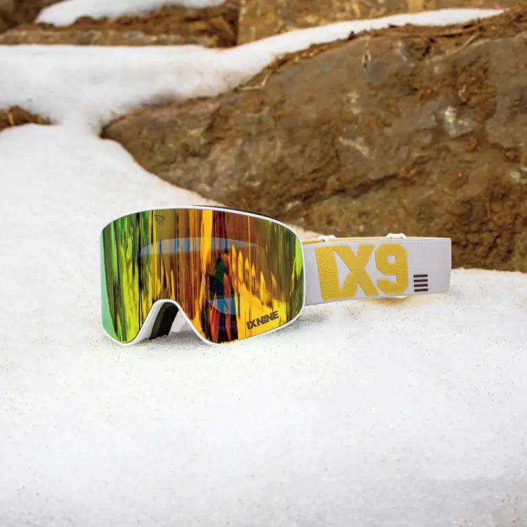 Goggles / Snow: Ixnine Ix3-24 Snow Goggle-citron [korean Brand] - IXNINE / Citron / ON / 2025, Accessories, Citron, Eyewear, Goggles