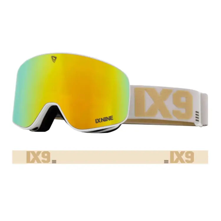 Goggles / Snow: Ixnine Ix3-24 Snow Goggle-citron [korean Brand] - IXNINE / Citron / ON / 2025, Accessories, Citron, Eyewear, Goggles