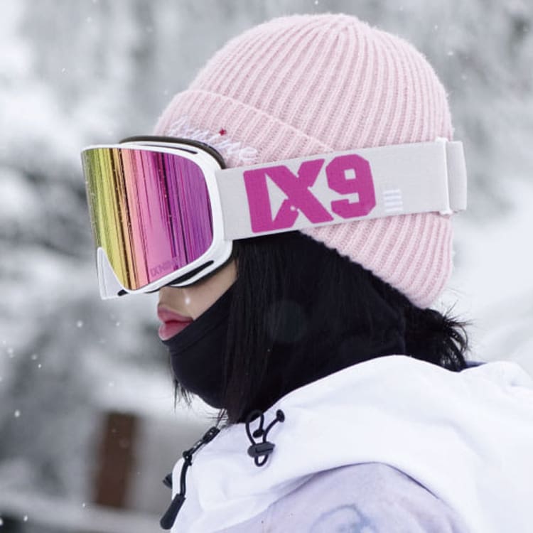 Goggles / Snow: Ixnine IX3-25 Snow Goggles-SKY CORAL [Korean Brand] - IXNINE / Sky Coral / ON / 2024, Accessories, Eyewear, Goggles,