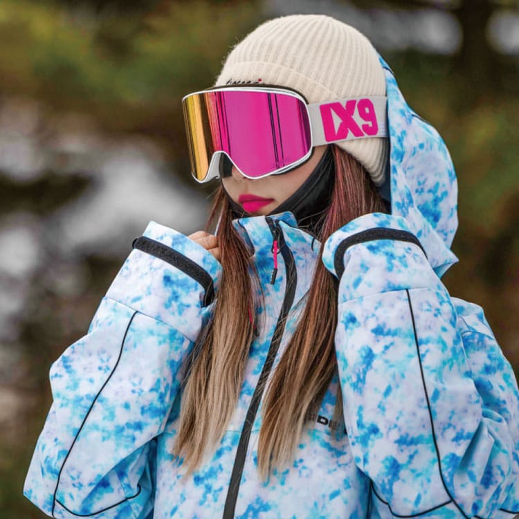 Goggles / Snow: Ixnine IX3-25 Snow Goggles-SKY CORAL [Korean Brand] - IXNINE / Sky Coral / ON / 2024, Accessories, Eyewear, Goggles,