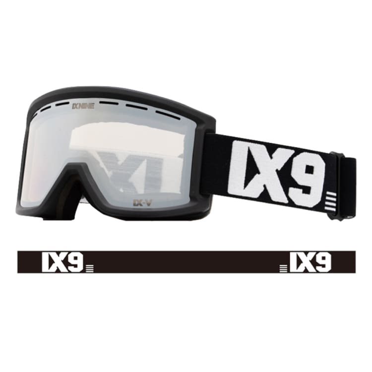 Goggles / Snow: Ixnine IX5-01 Snow Goggles-BLACK [Korean Brand] - IXNINE / Black / ON / 2024, Accessories, Black, Eyewear, Goggles