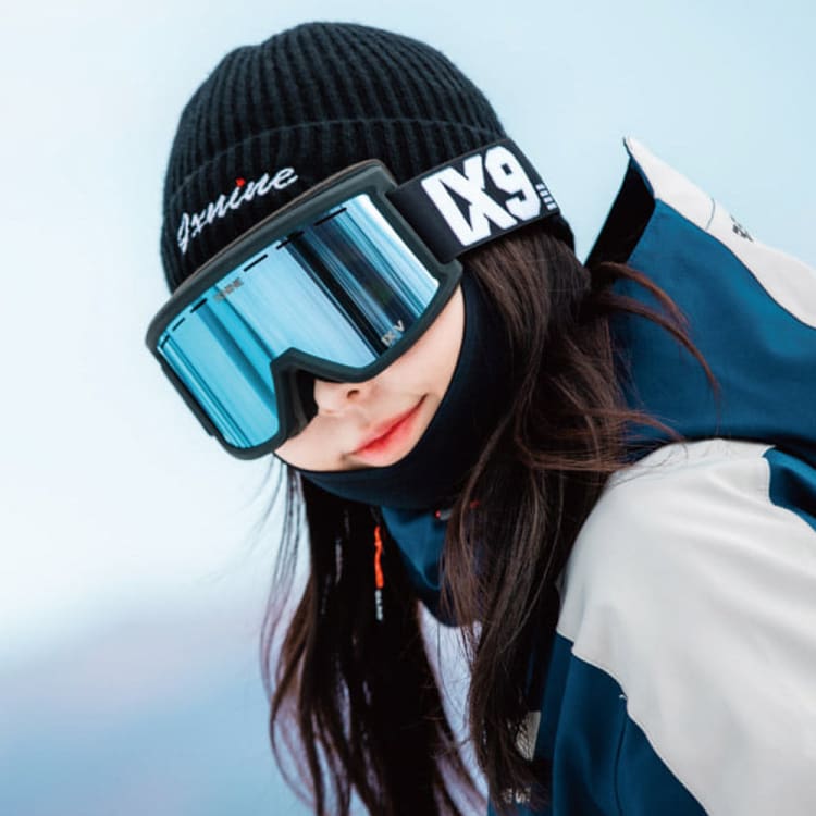 Goggles / Snow: Ixnine IX5-02 Snow Goggles-ICE BLUE [Korean Brand] - IXNINE / Ice Blue / ON / 2024, Accessories, Eyewear, Goggles, Goggles