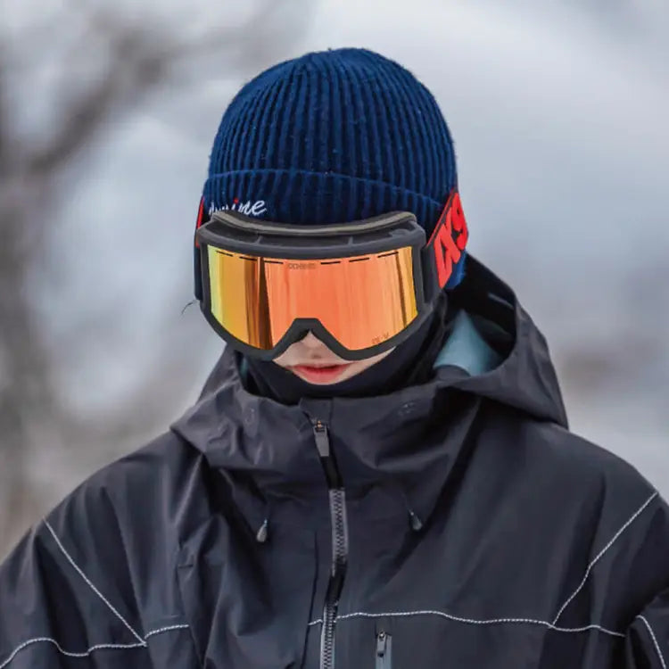 Goggles / Snow: Ixnine IX5-04 Snow Goggles-FIERY RED [Korean Brand] - IXNINE / Fiery Red / ON / 2024, Accessories, Eyewear, Fiery Red,