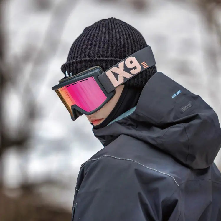 Goggles / Snow: Ixnine Ix5-05 Snow Goggle-pink [korean Brand] - IXNINE / Blue / ON / 2025, Accessories, Blue, Eyewear, Goggles