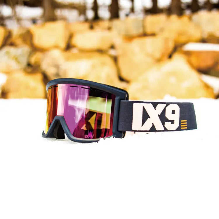 Goggles / Snow: Ixnine Ix5-05 Snow Goggle-pink [korean Brand] - IXNINE / Blue / ON / 2025, Accessories, Blue, Eyewear, Goggles