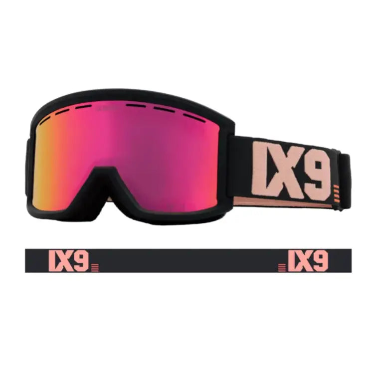 Goggles / Snow: Ixnine Ix5-05 Snow Goggle-pink [korean Brand] - IXNINE / Blue / ON / 2025, Accessories, Blue, Eyewear, Goggles
