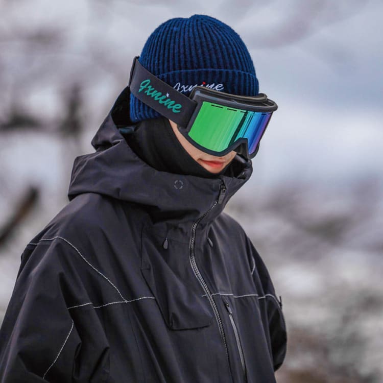 Goggles / Snow: Ixnine IX5-06 Snow Goggles-FOREST GREEN [Korean Brand] - IXNINE / Forest Green / ON / 2024, Accessories, Eyewear, Forest