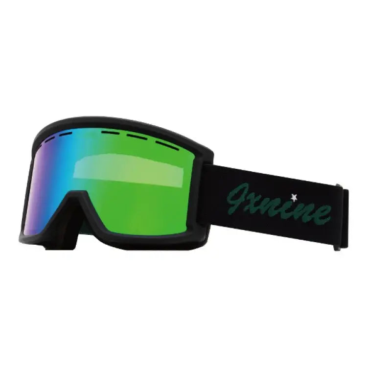 Goggles / Snow: Ixnine IX5-06 Snow Goggles-FOREST GREEN [Korean Brand] - IXNINE / Forest Green / ON / 2024, Accessories, Eyewear, Forest