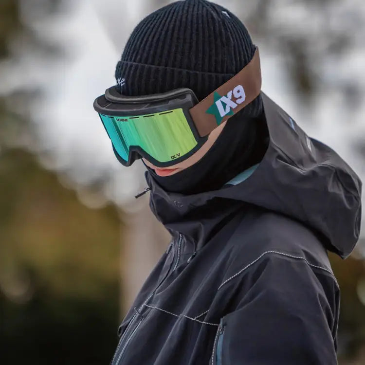 Goggles / Snow: Ixnine IX5-08 Snow Goggles-STARBUCKS [Korean Brand] - IXNINE / Starbucks / ON / 2024, Accessories, Eyewear, Goggles,