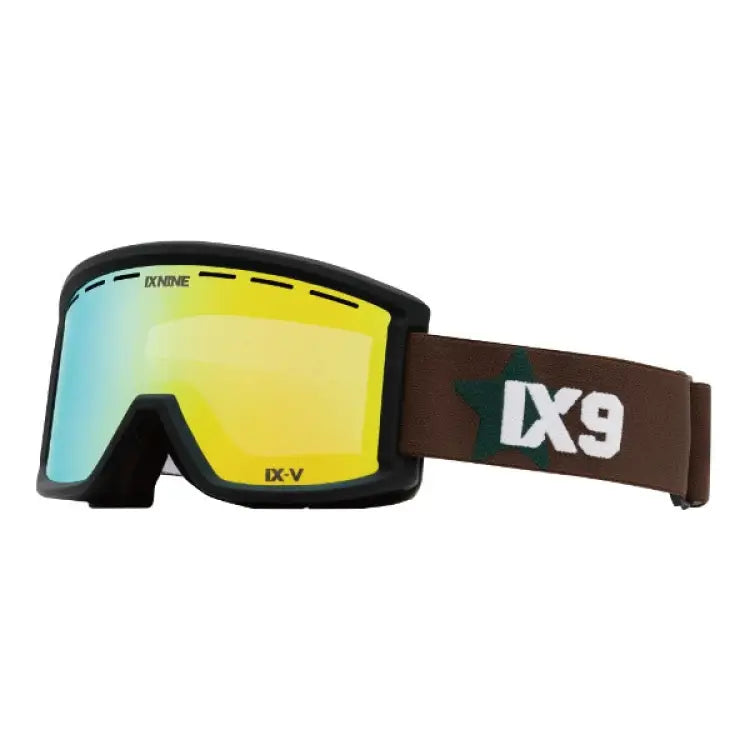 Goggles / Snow: Ixnine IX5-08 Snow Goggles-STARBUCKS [Korean Brand] - IXNINE / Starbucks / ON / 2024, Accessories, Eyewear, Goggles,