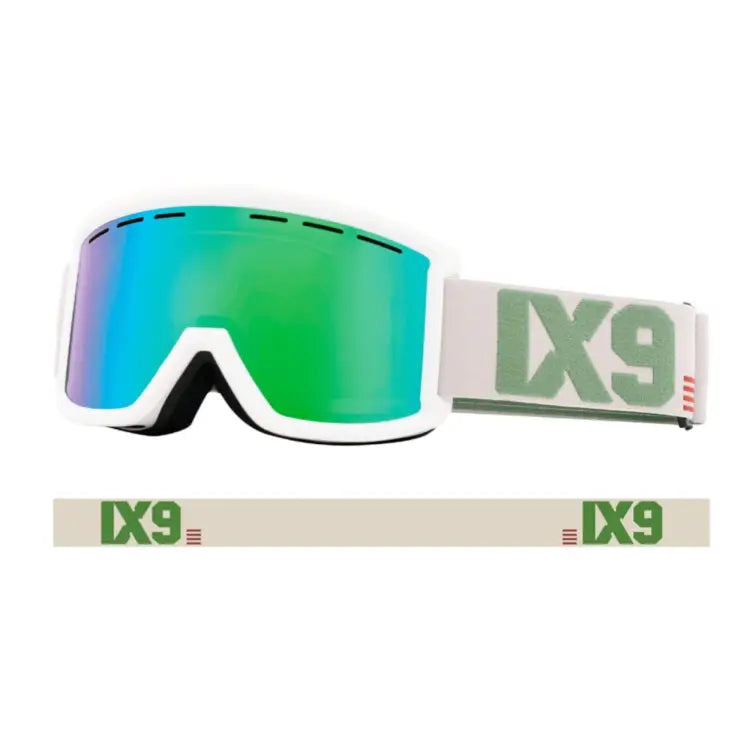 Goggles / Snow: Ixnine Ix5-10 Snow Goggle-lime [korean Brand] - IXNINE / Green / ON / 2025, Accessories, Eyewear, Goggles, Goggles / Snow