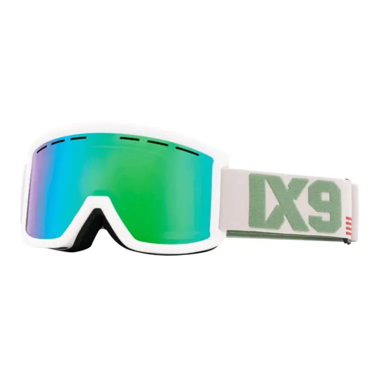 Goggles / Snow: Ixnine Ix5-10 Snow Goggle-lime [korean Brand] - IXNINE / Green / ON / 2025, Accessories, Eyewear, Goggles, Goggles / Snow