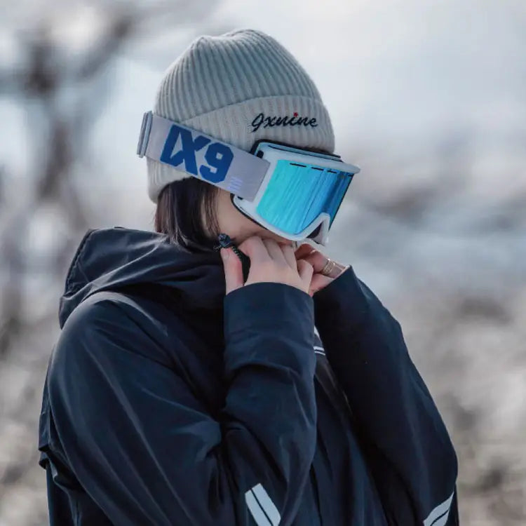 Goggles / Snow: Ixnine IX5-10 Snow Goggles-ELEMENTAL BLUE [Korean Brand] - IXNINE / Elemental Blue / ON / 2024, Accessories, Elemental