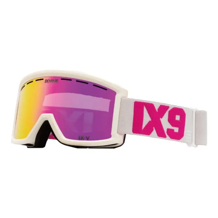 Goggles / Snow: Ixnine IX5-11 Snow Goggles-SKY CORAL [Korean Brand] - IXNINE / Sky Coral / ON / 2024, Accessories, Eyewear, Goggles,
