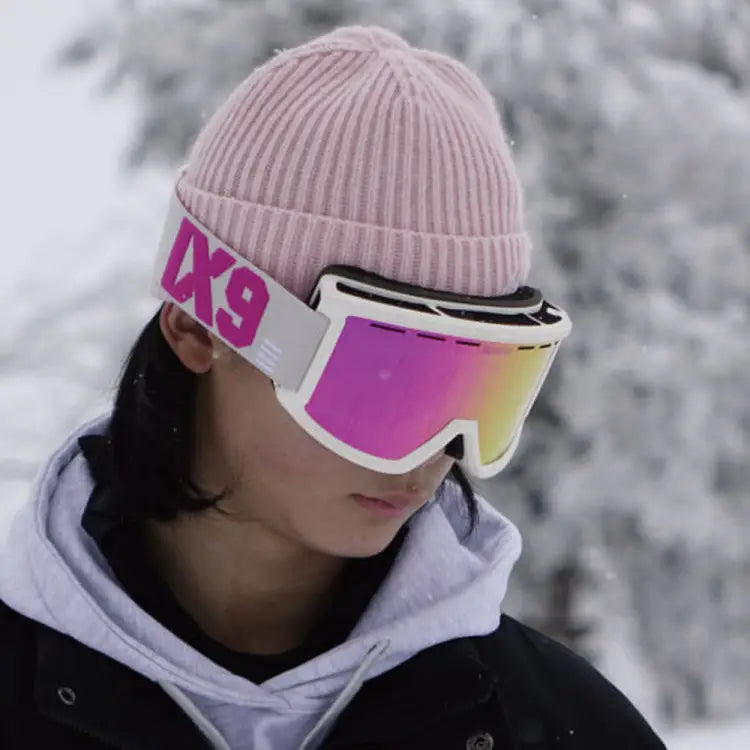 Goggles / Snow: Ixnine IX5-11 Snow Goggles-SKY CORAL [Korean Brand] - IXNINE / Sky Coral / ON / 2024, Accessories, Eyewear, Goggles,