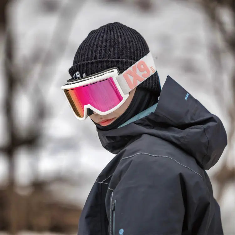 Goggles / Snow: Ixnine Ix5-12 Snow Goggle-lantana [korean Brand] - IXNINE / Lantana / ON / 2025, Accessories, Eyewear, Goggles, Goggles