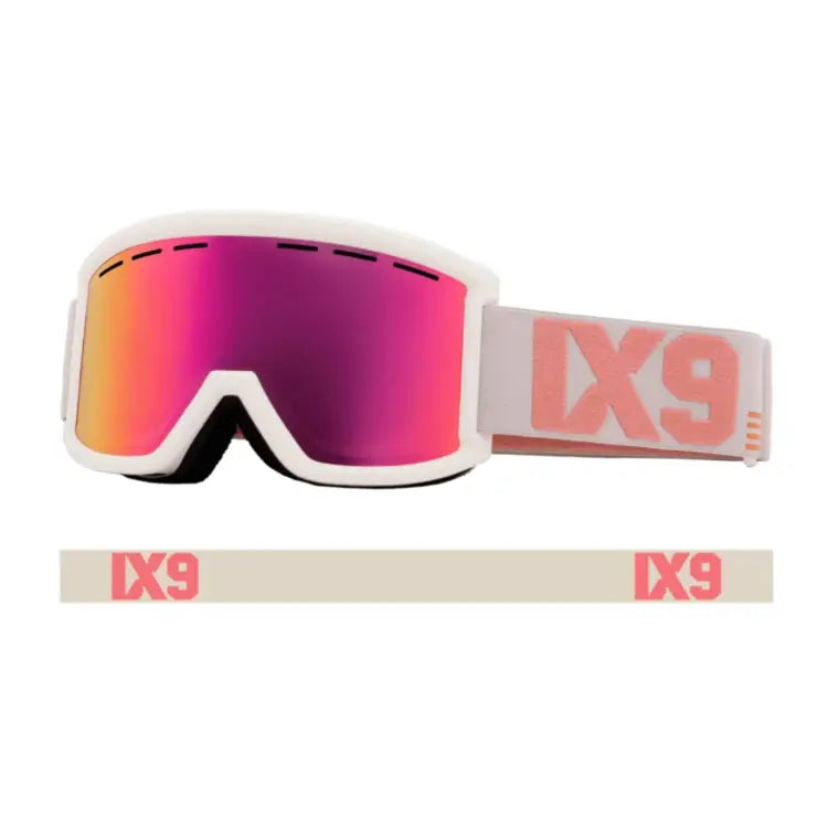 Goggles / Snow: Ixnine Ix5-12 Snow Goggle-lantana [korean Brand] - IXNINE / Lantana / ON / 2025, Accessories, Eyewear, Goggles, Goggles