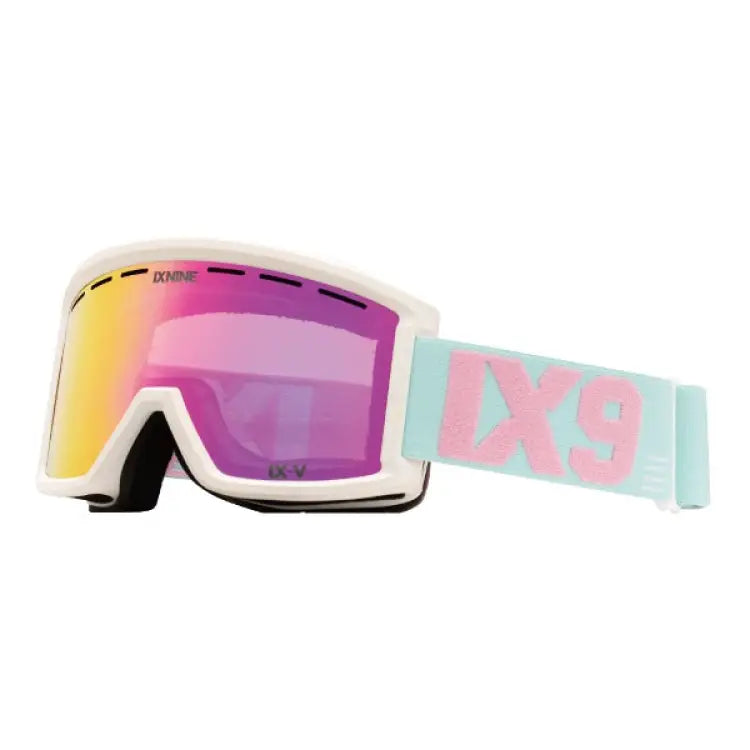 Goggles / Snow: Ixnine IX5-13 Snow Goggles-AQUATIC AWE [Korean Brand] - IXNINE / Aquatic Awe / ON / 2024, Accessories, Aquatic Awe,