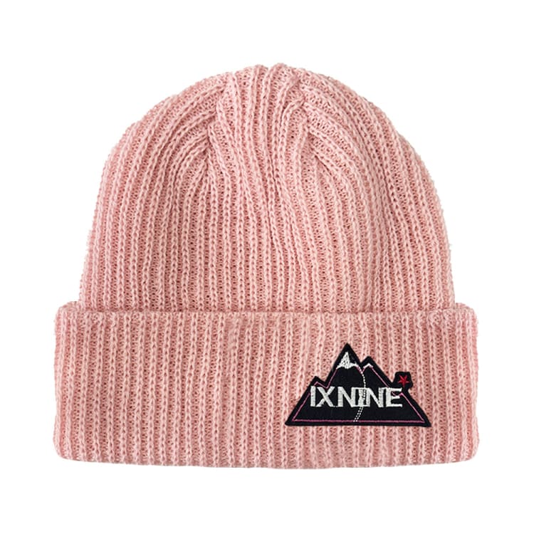 Headwear / Beanies: Ixnine IXB-04 Beanie-Pink [Korean Brand] - IXNINE / Pink / Free / 2024, Accessories, Head & Neck Wear, Headwear