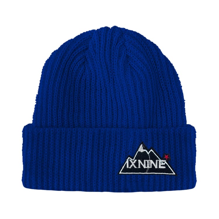 Headwear / Beanies: Ixnine IXB-06 Beanie-TURKY BLUE [Korean Brand] - IXNINE / Turky Blue / Free / 2024, Accessories, Head & Neck Wear,