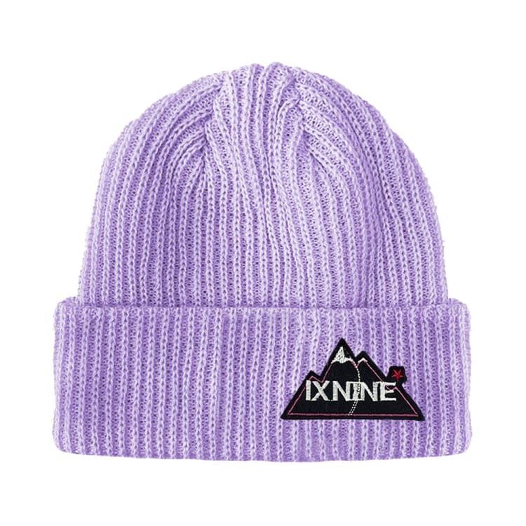 Headwear / Beanies: Ixnine IXB-08 Beanie-GRAPE [Korean Brand] - IXNINE / Grape / Free / 2024, Accessories, Grape, Head & Neck Wear,