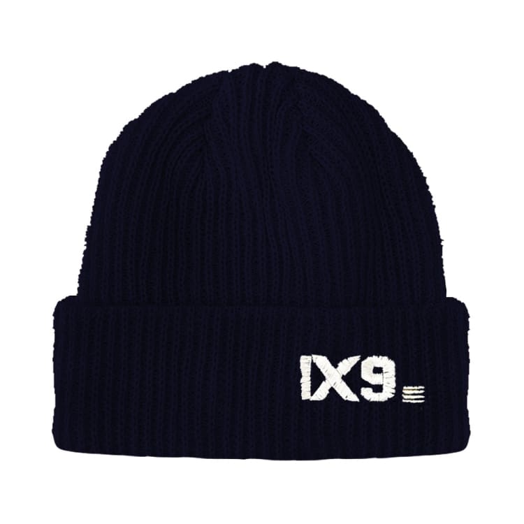 Headwear / Beanies: Ixnine IXB-10 Beanie-BLACK [Korean Brand] - IXNINE / Black / Free / 2024, Accessories, Black, Head & Neck Wear,